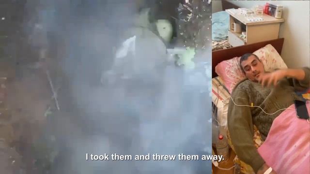 Story of a Russian soldier who threw back drone grenades (autogenerated subtitles). смотреть онлайн