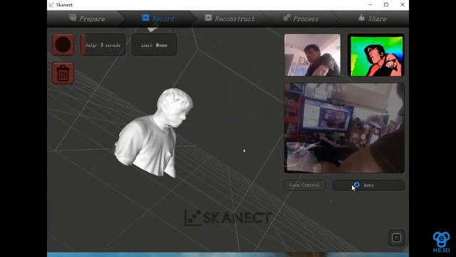 3d SCanner XBXO360 ZS1 Portable scanner смотреть онлайн