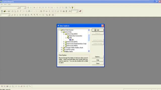 How to Build CrystalReport by connecting to Oracle 11g database using ADO Connection смотреть онлайн