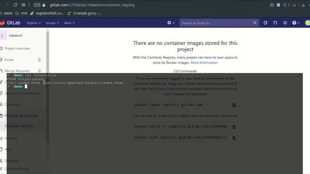 Docker Container - GitLab Sebagai Docker Registry - eps.5 смотреть онлайн