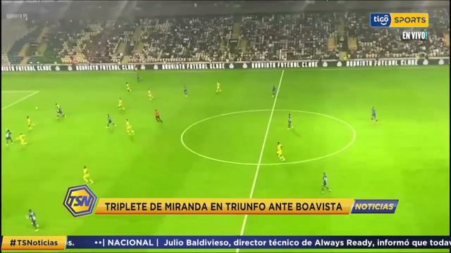 #TigoSportsNoticias 🚨Triplete de Bruno Miranda en el triunfo ante el Boavista. смотреть онлайн