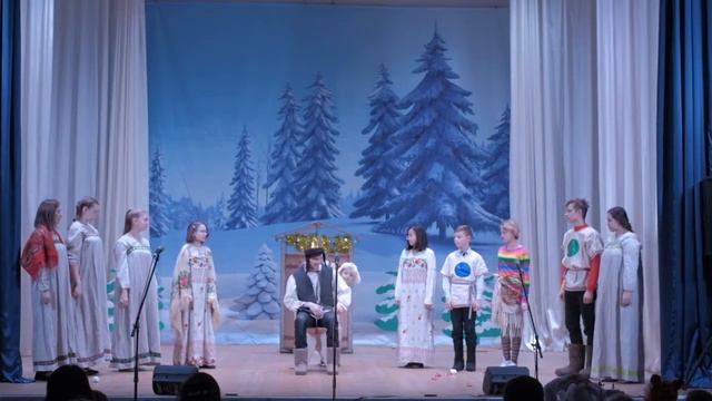 465 Театральный коллектив «Образ» КАК МУЖИК ЗА ЕЛКОЙ ХОДИЛ смотреть онлайн
