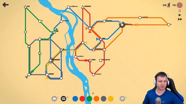 СТРОИМ МАЛЕНЬКОЕ МЕТРО КАИРА ? Mini Metro #18 смотреть онлайн