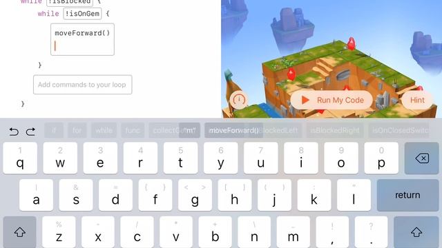 Nesting Loop - Swift Playgrounds смотреть онлайн