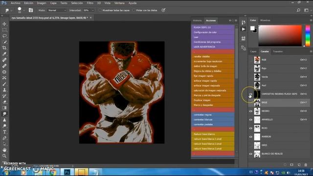 Flash Seps 2.0 Photoshop CC 2017 смотреть онлайн