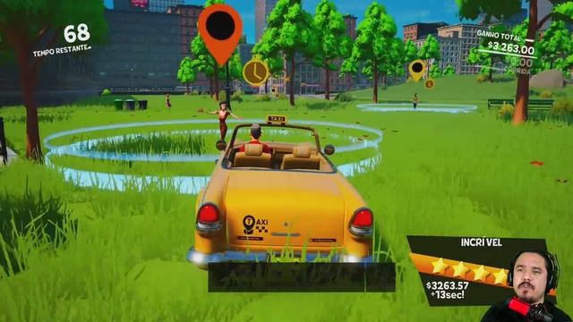 Taxi Chaos - O Crazy Taxi De Taubaté - Conferindo O Game No Xbox Series X