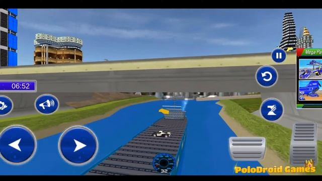 US Police Vehicles Transport Truck 2021 #1 - Police Car Transport Simulator (iOS, Android) смотреть онлайн