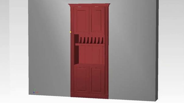 Проект встроенного шкафа для посуды и сувениров смотреть онлайн