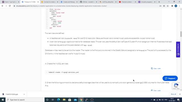 Deploy a stateful application смотреть онлайн