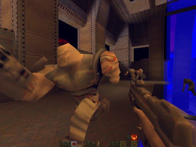 Прохождение Quake 2 Выбраться из базы #1