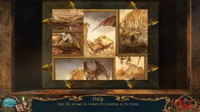 Haunted Legends Queen of Spades Library Painting Puzzle Solution.wmv смотреть онлайн