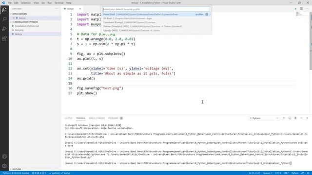 Grundkurs Programmieren - Lernvideo Python Installation смотреть онлайн