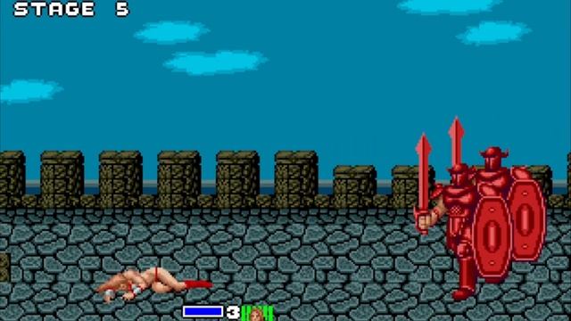 Golden Axe (MS-DOS, 1990) - Playthrough