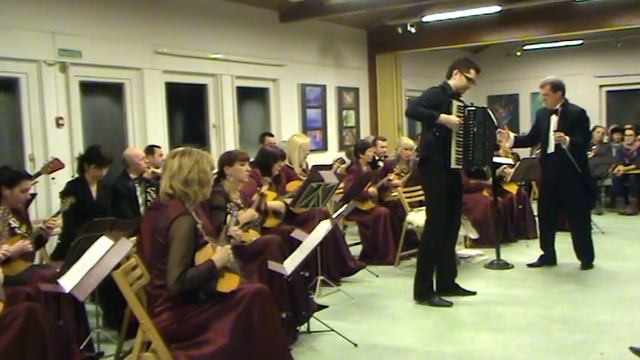 Miroslav Lelyukh & Folk orchestra play Oblivion by A.Piazzolla смотреть онлайн