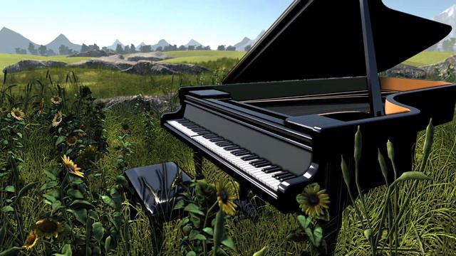 Flight of the Bumblebee - 3d Piano Scene смотреть онлайн