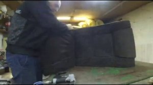 Перетяжка кресла-качалки DIY