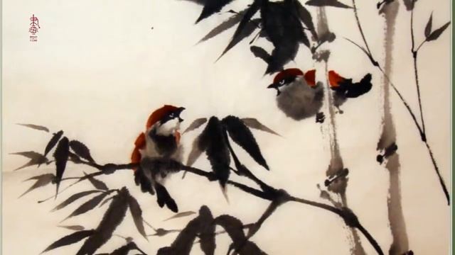 Китайская живопись бамбука 墨竹. Фильм 4 _Рисуем бамбук_ смотреть онлайн