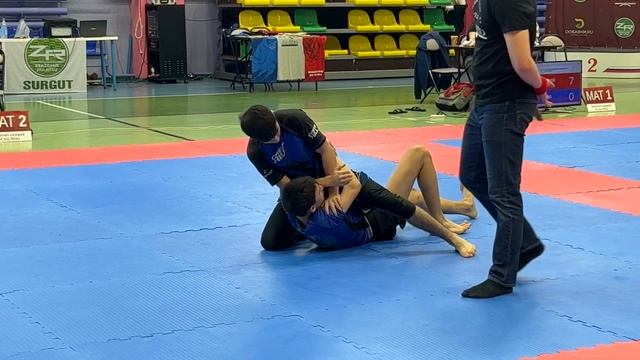 Winter Trail 2023/Бой за 3 место в NoGi/Талыбов Амин (R) Vs Шайнуров Максим/2008-2009/до 62 кг.