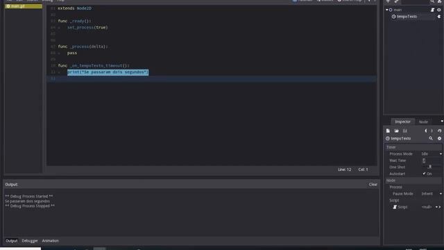 GDSCRIPT - AULA 24 - Como usar o node do tipo TIMER смотреть онлайн