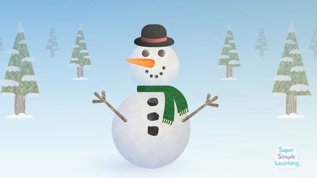 I'm A Little Snowman | Super Simple Songs | Winter Song For Kids смотреть онлайн