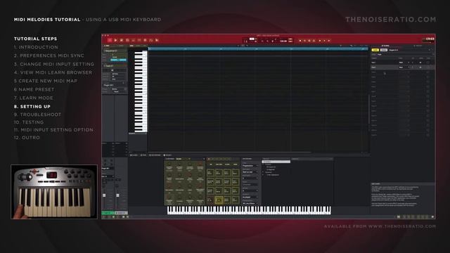 Midi Melodies - MPC Beats Tutorial - Mapping a Midi Keyboard смотреть онлайн