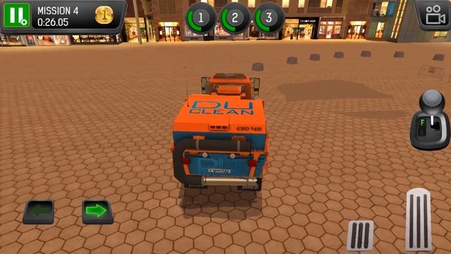 Emergency Driver Simulator City Hero road sweeper - Gameplay Android & iOS game смотреть онлайн