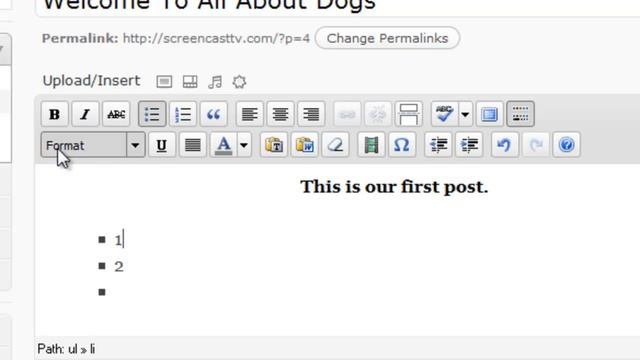 Learn Wordpress Tutorials - How To Create A Post On Your Wordpress Blog смотреть онлайн
