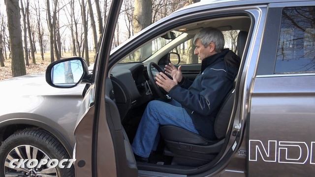 Тест Mitsubishi Outlander 2 0 CVT смотреть онлайн