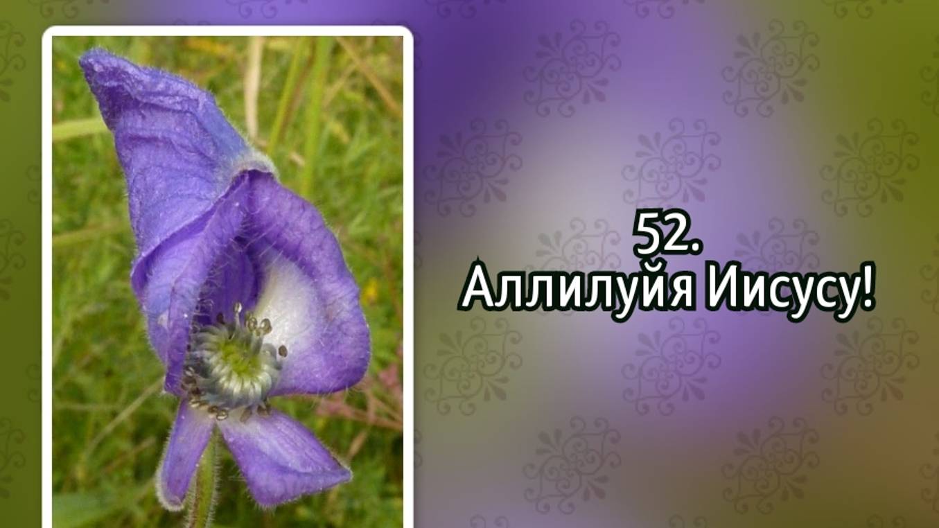 Гимны надежды 52 Аллилуйя Иисусу! (-) смотреть онлайн