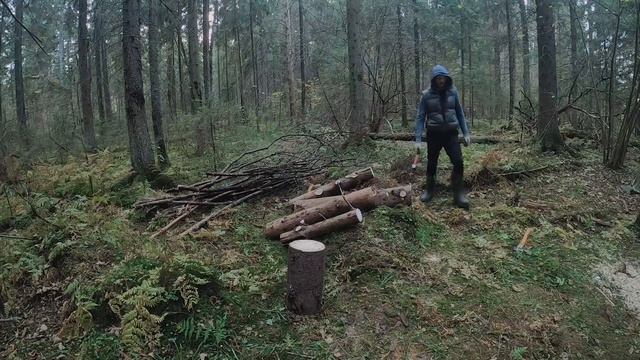 Походная печь в лесной лагерь| ЛЕСНОЙ ДОМ | ИЗБА | FOREST HOUSE | DUGOUT | HUT