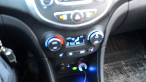 Запуск Hyundai Solaris в мороз -30* после суток простоя