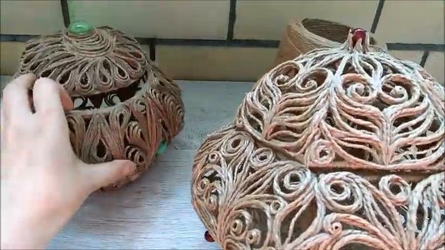 Как выбрать джут для Джутовой филиграни - Изделия из джута - Jute Craft Ideas/© 2020 г