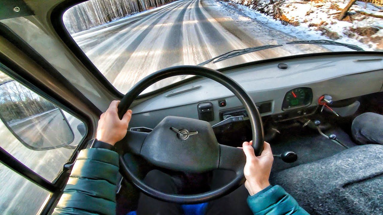 2019 UAZ-452 "Loaf" 2.7 MT - POV TEST DRIVE смотреть онлайн