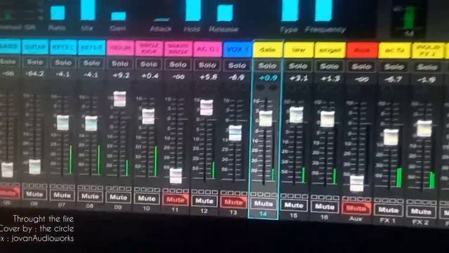 Behringer XR18 - On Board for Livestream Session Feat. The cicle band ( cover Music ) смотреть онлайн