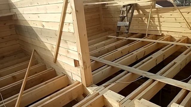 РЕКОНСТРУКЦИЯ ДОМА ИЗ БРУСА 8.20 НА 9.30 часть 7 смотреть онлайн
