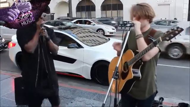 Rap Will i am William James Adams Sings With Street Musician смотреть онлайн
