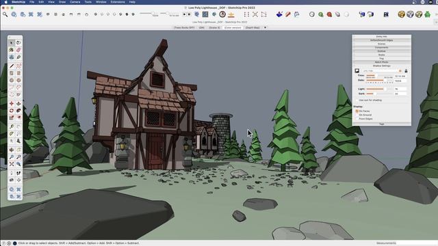 Blur the Background with SketchUp & Photoshop смотреть онлайн