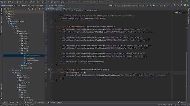 Minecraft Modding 1.18.2 With Forge | BREWING RECIPES