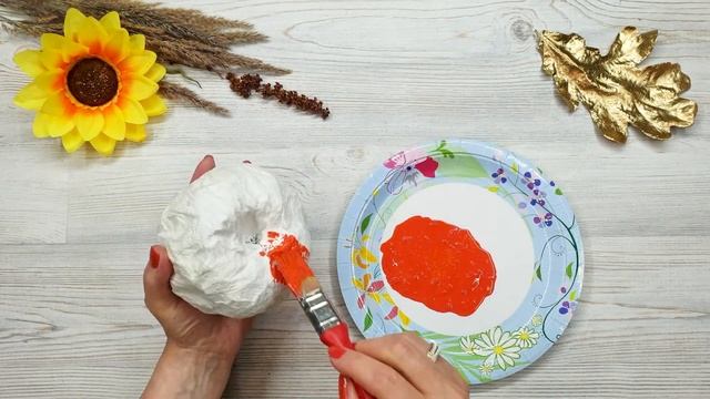 DIY FALL DECOR // PUMPKINS // ОСЕННИЙ ДЕКОР смотреть онлайн