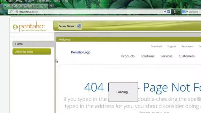 Pentaho Administration Console смотреть онлайн