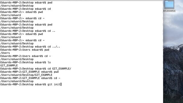 Learning GIT - Lesson 4 - Creating Our First Repository + Basic UNIX Commands смотреть онлайн