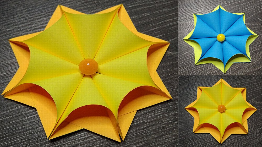 Цветок из бумажных стикеров. смотреть онлайн