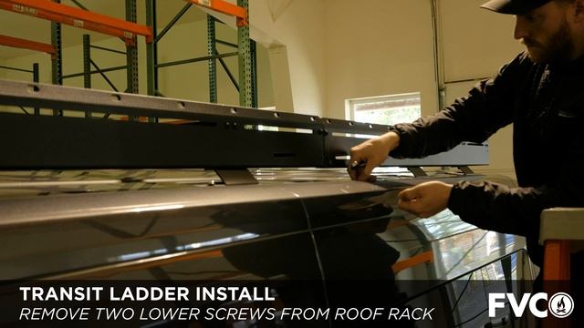Ford Transit Side Ladder Install - Flatline Van Co. смотреть онлайн