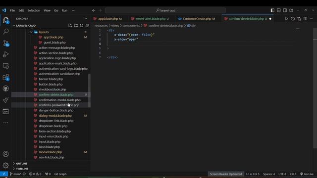 Livewire 3 with SweetAlert 2 смотреть онлайн