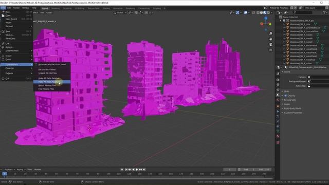 Finding MISSING TEXTURES (Pink Texture Fix) in Blender! смотреть онлайн