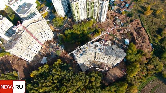 ЖК Три Квартала с высоты птичьего полета смотреть онлайн