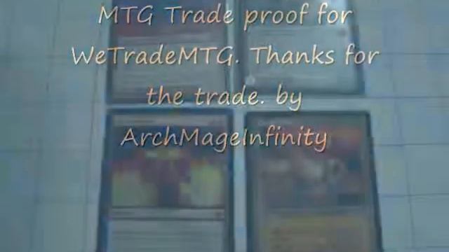 WeTradeMTG MTG Trade Proof смотреть онлайн