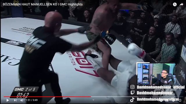 BÖZEMANN VS MANUELLSEN ( Manuelsen geht KO Reaction Kampf ) David Mohamed Nouar смотреть онлайн