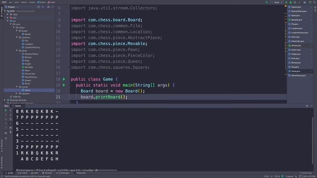 LEARN OBJECT ORIENTED PROGRAMMING BY BUILDING CHESS: PART 5 - Fill Board and Move Pieces смотреть онлайн