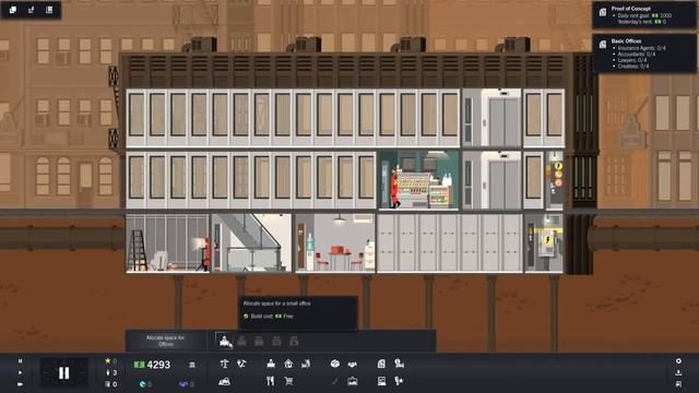 Project Highrise: Architect's Edition - Making a Profitable Tower - Walkthrough - Part 1 смотреть онлайн